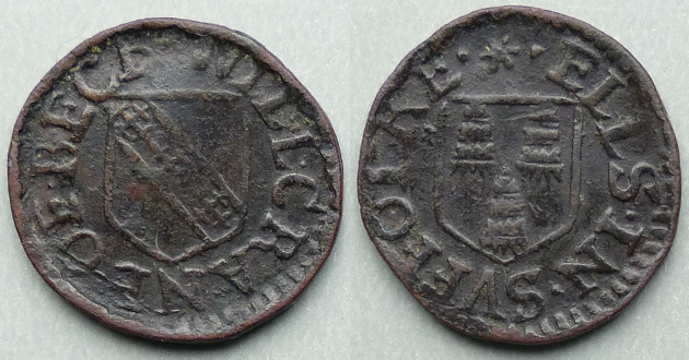 Beccles, Will Crane farthing N4239